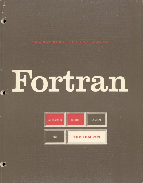 Programmer's first Reference Manual for Fortran
